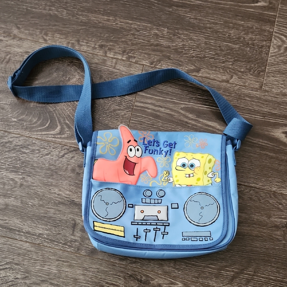 💙 SpongeBob Squarepants and Patrick Messenger Bag From 2005